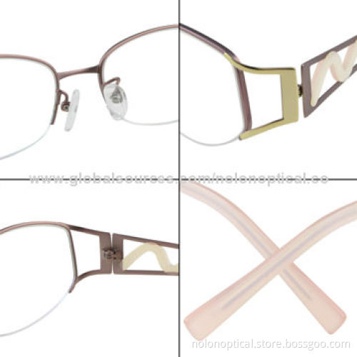 High quality titanium reading glasses, logo can be printed